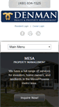 Mobile Screenshot of denmanrealty.com